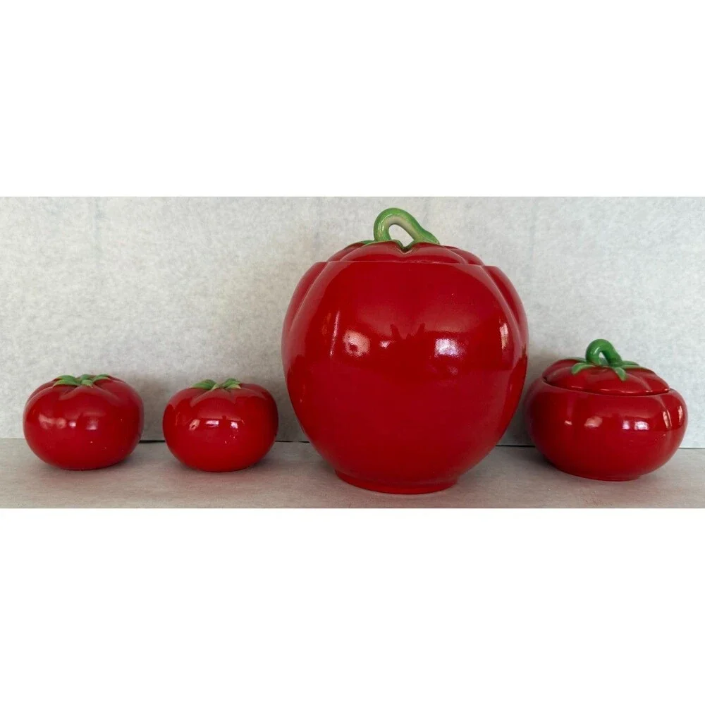 Pantry Parade Tomato Ware Pattern by Stanford Pottery Company